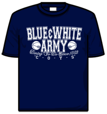 BLUE AND WHITE ARMY