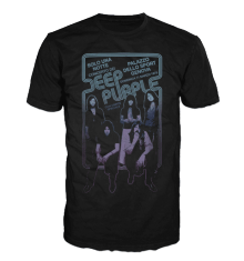Deep Purple Merchandise, Short Sleeve T-Shirt, Fitted T-Shirt, Tie-dye ...